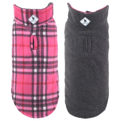 Plaid Pink Fleece