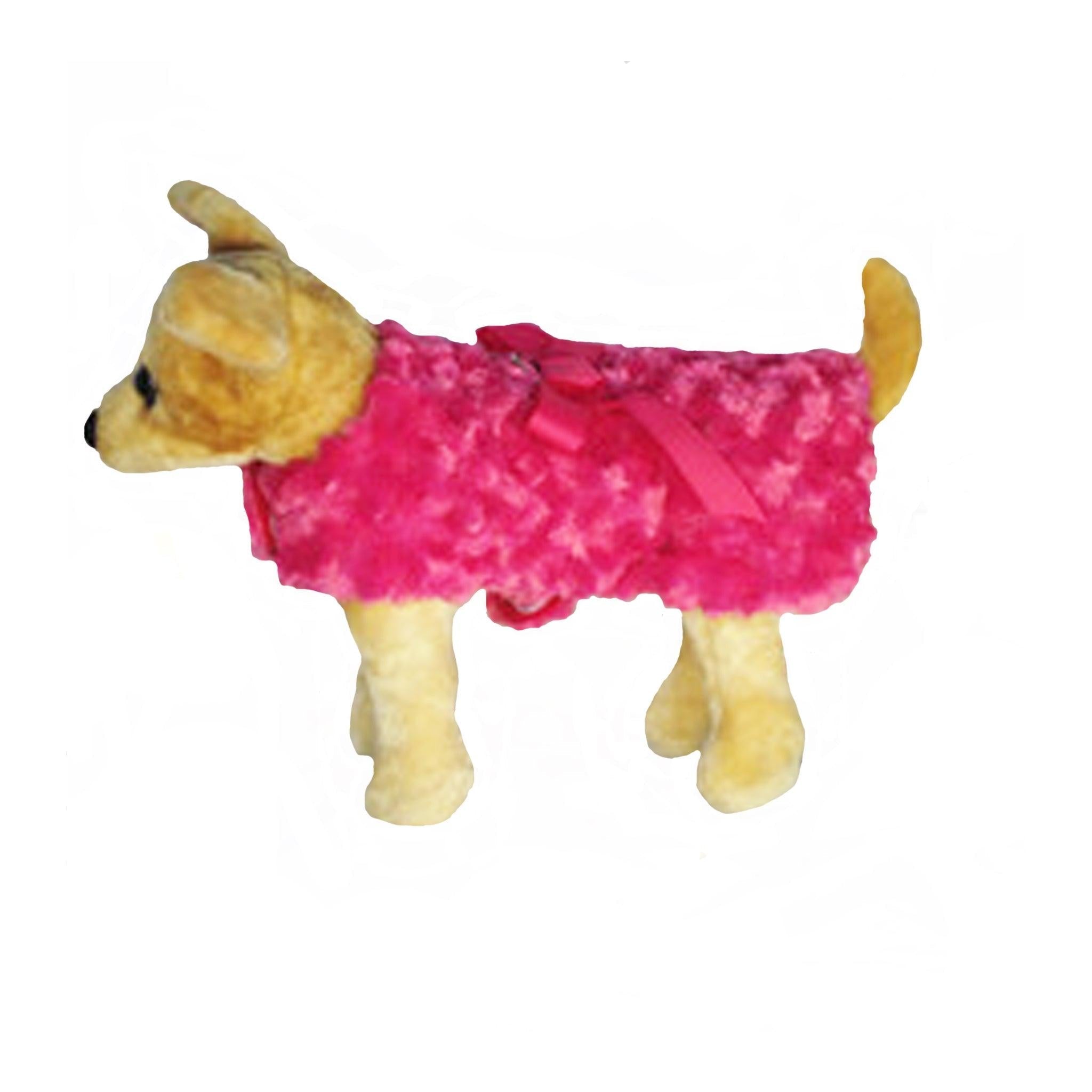 Dog Sling - hotsell Pink Faux Fur