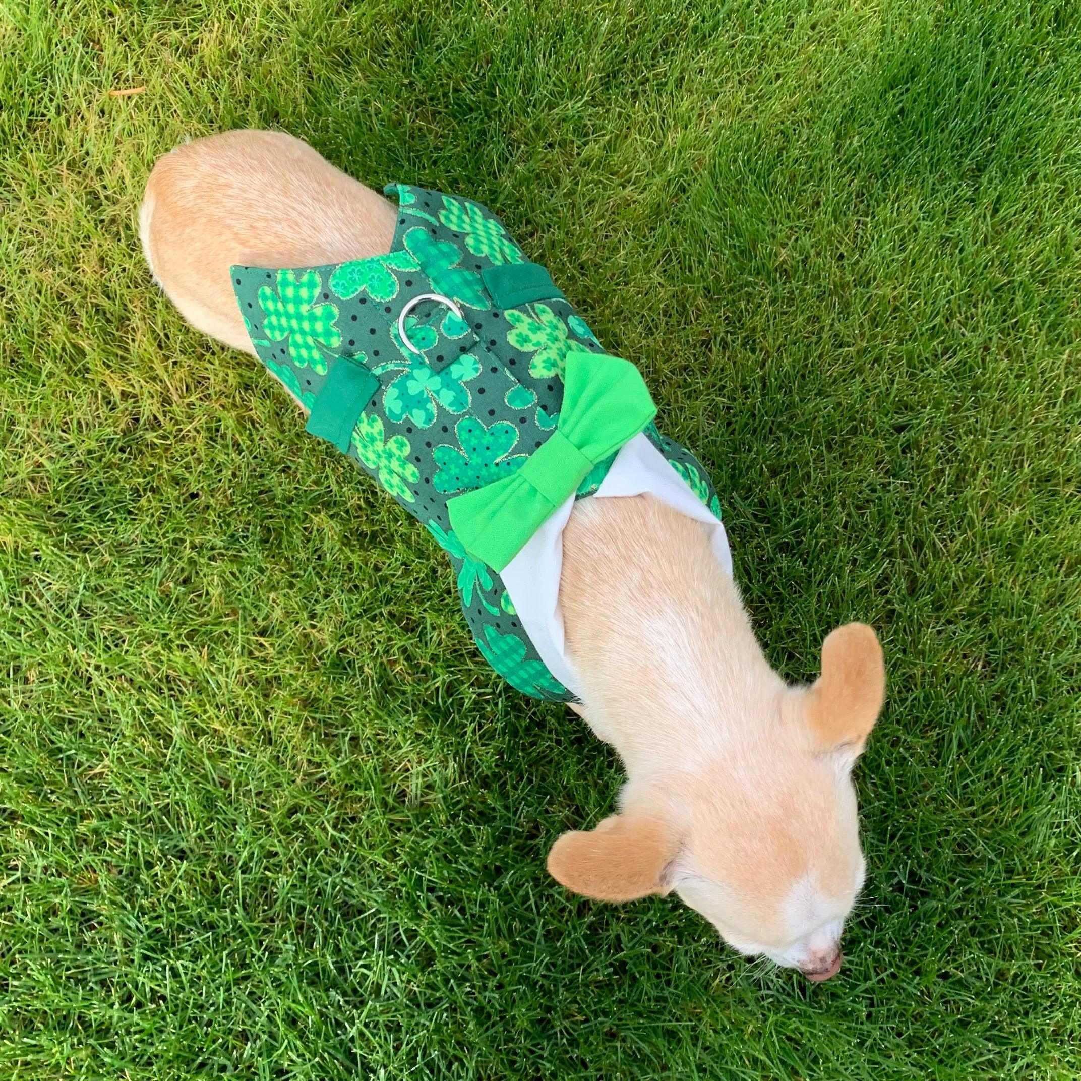 game-day-dog-jersey-shamrock-green-1 - Savvy Sassy Moms